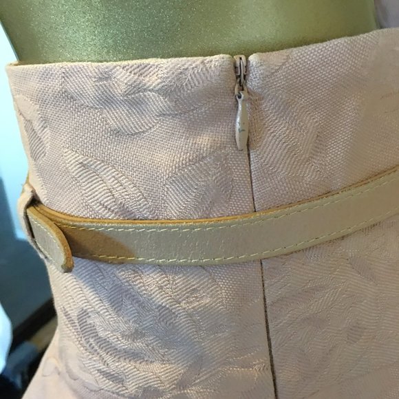 𝗔𝗟𝗟 𝗦𝗔𝗜𝗡𝗧𝗦 Misty Pink Jacquard Jacket & Skirt Set - Picture 6 of 14